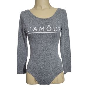 H&M Divided bodysuit Long Sleeve Tee